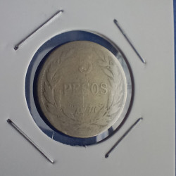 5 pesos pm - 1909